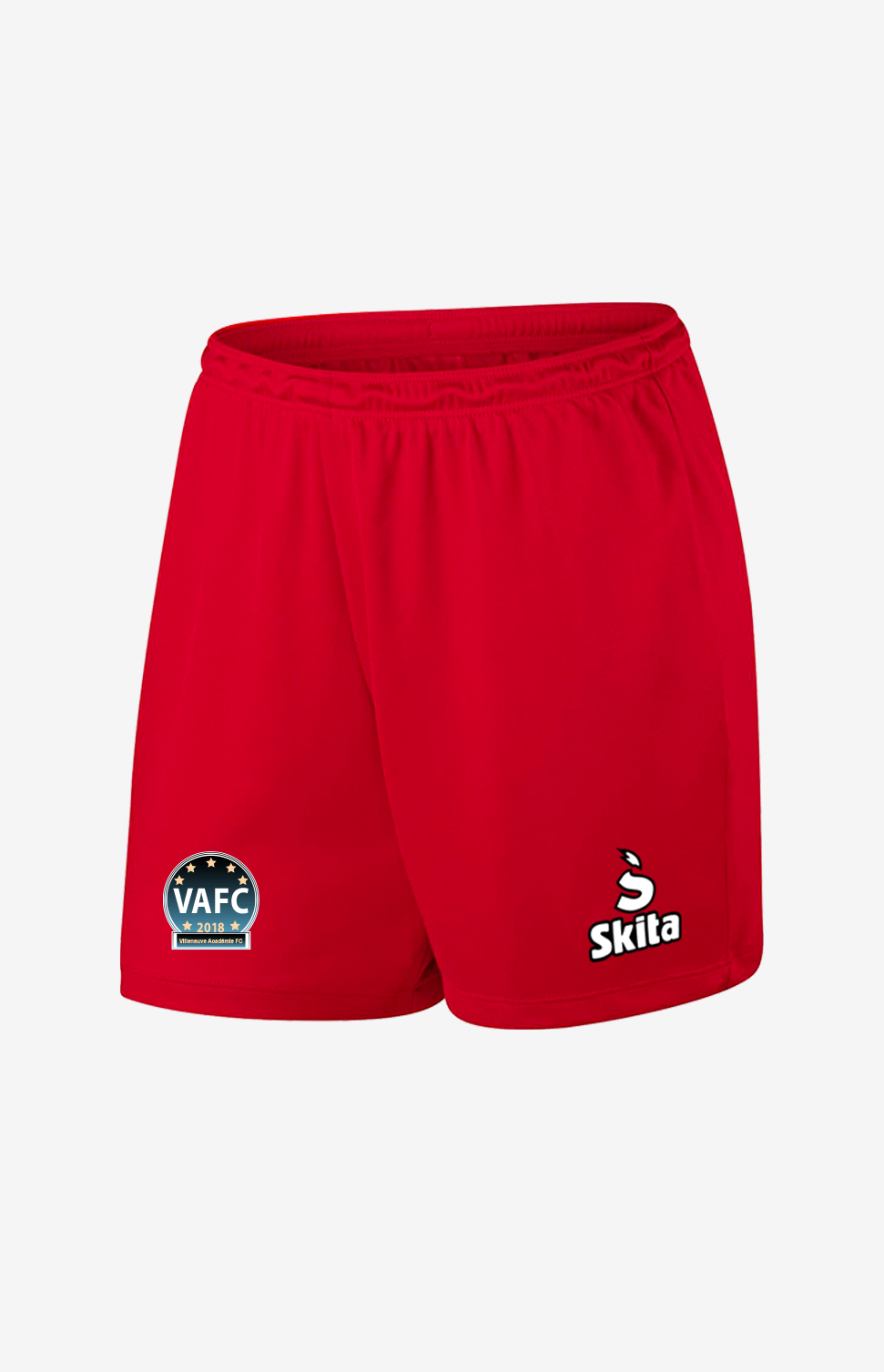 Short classique Rouge (Villeneuve Académie FC)